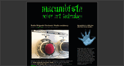 Desktop Screenshot of macumbista.net